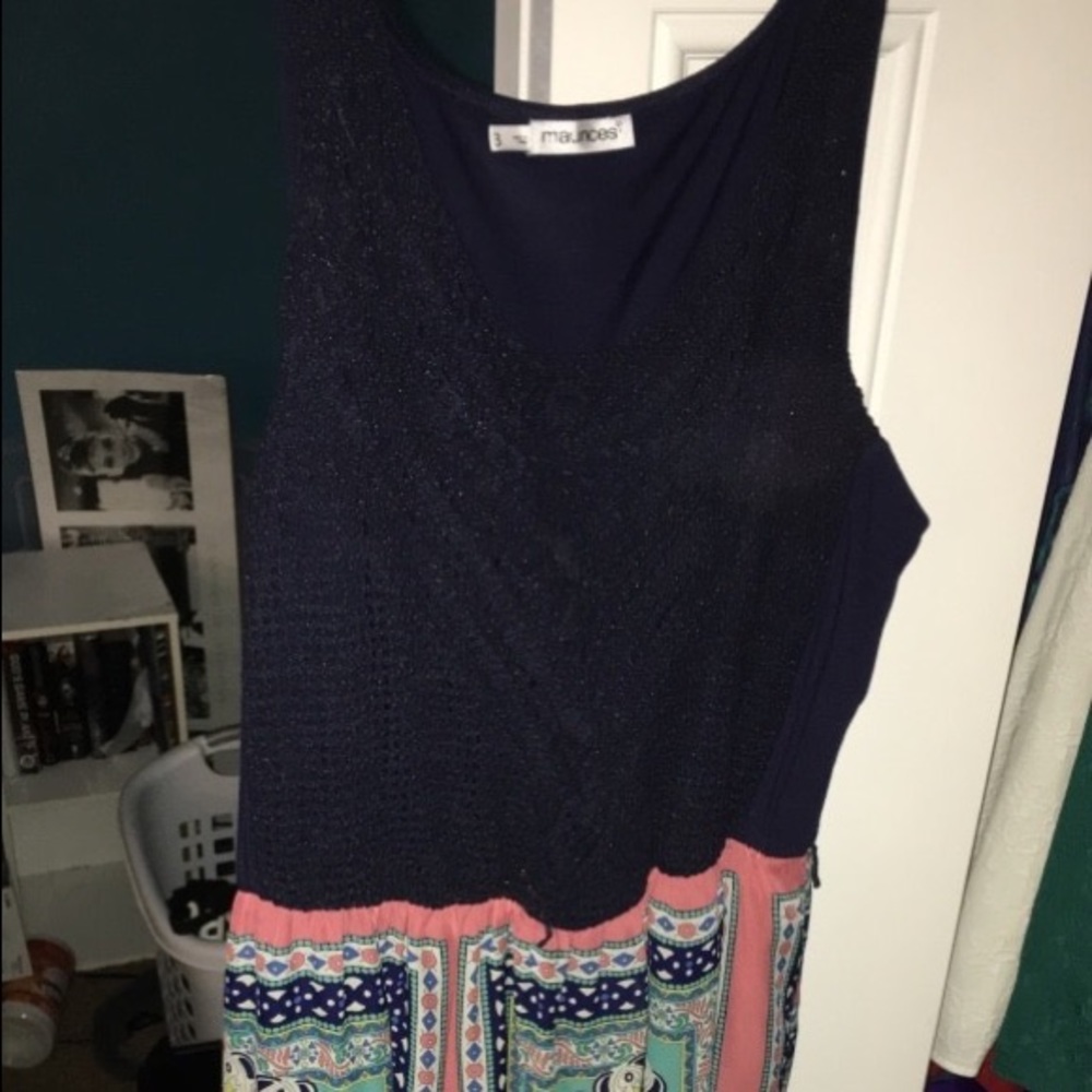 Women’s Plus Maxi Sleeveless Dress